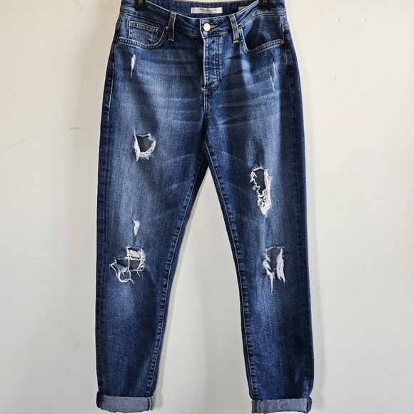 MAVI DISTRESSED CINDY MOM JEANS WOMEN'S SIZE 8 - Picture 1 of 15